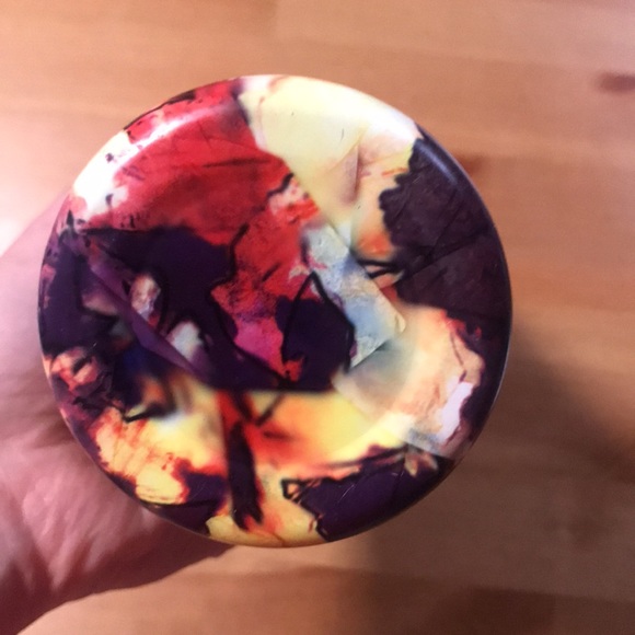 F’il double wall stainless steel floral insulated vacuum water bottle - Picture 5 of 7